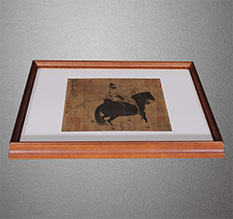 洪江书画装裱配框服务案例